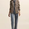 Zoe Kratzmann Spurt Jacket - Mousse Check