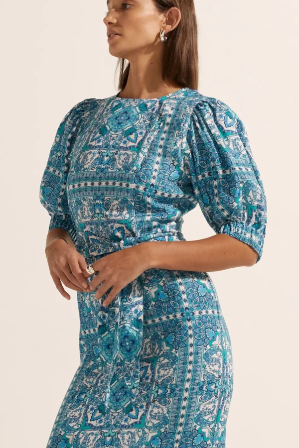 Zoe Kratzmann Venture Dress - Sapphire Tile