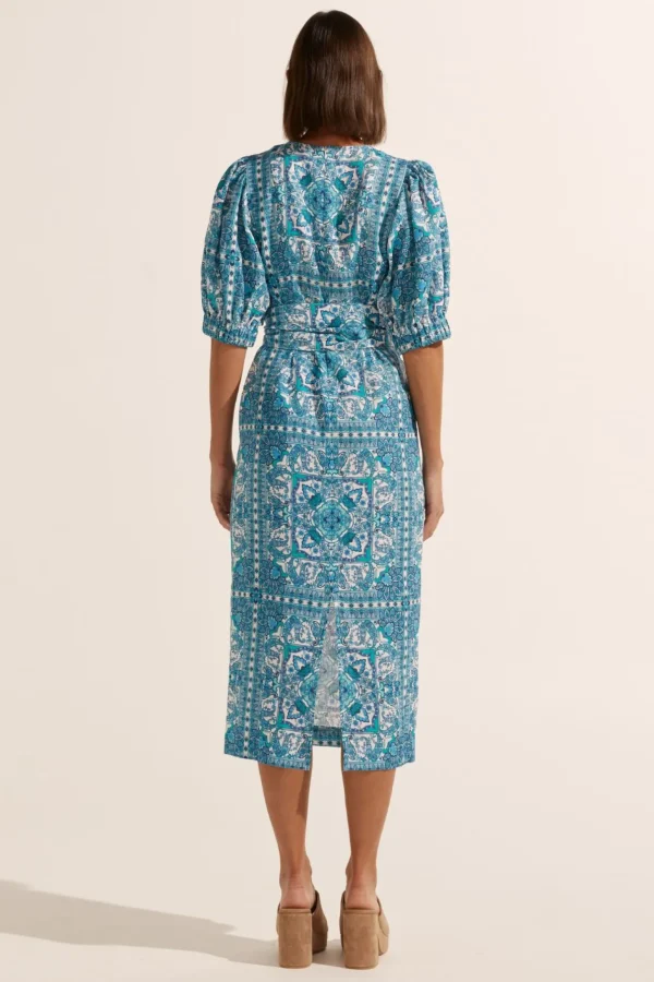 Zoe Kratzmann Venture Dress - Sapphire Tile