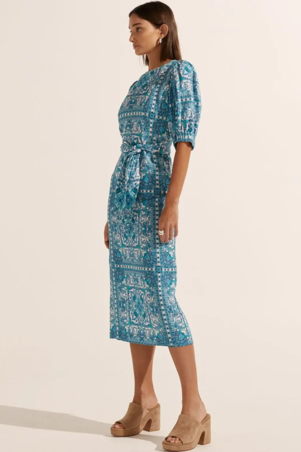 Zoe Kratzmann Venture Dress - Sapphire Tile